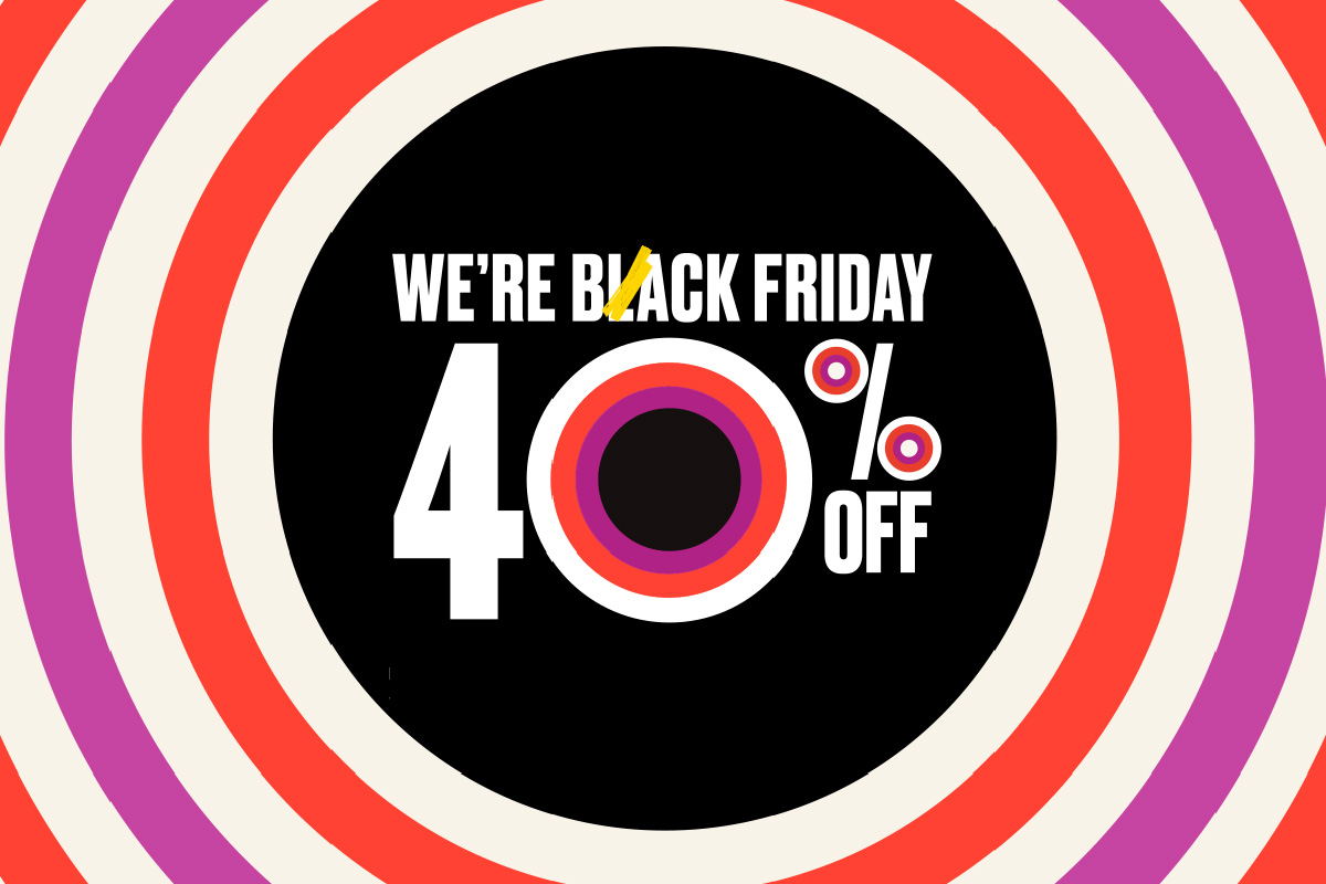 Juodasis penktadienis -40 %