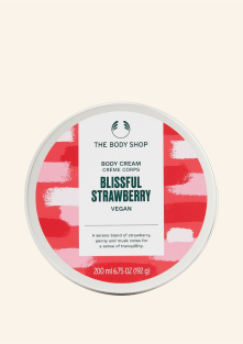 Blissful Strawberry kūno kremas 200 ml