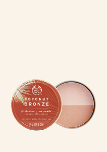 Coconut Bronze blizgesio ir švytėjimo suteikianti pudra