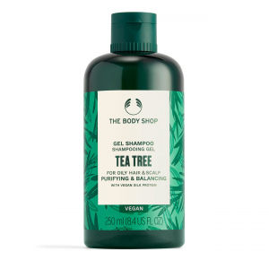 Valomasis ir balansuojamasis plaukų šampūnas su arbatmedžių aliejumi